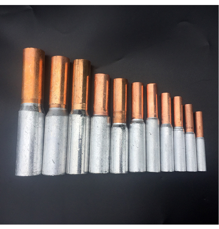 铜铝过渡接线管转换头gtl120电缆中间对接管25平方两头通接线管95