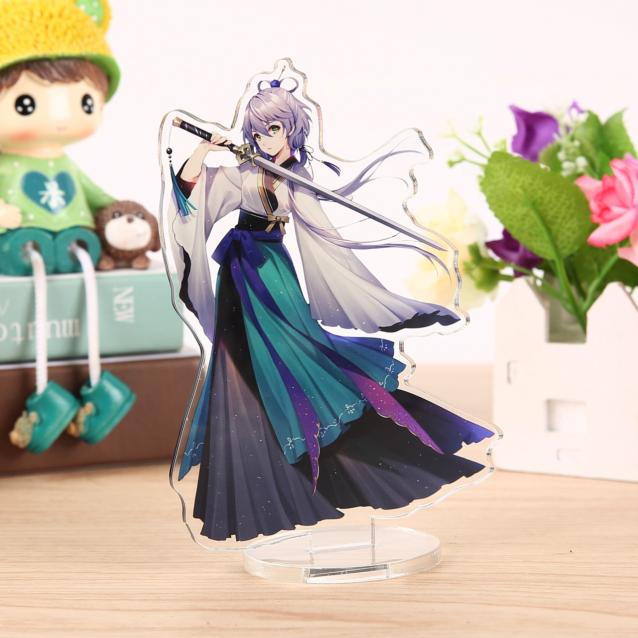 亚克力动漫透明立牌批发卡通人物二次元摆件定做创意周边立定制