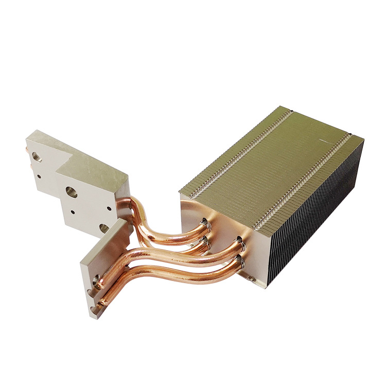 300w大功率灯散热器鳍片舞台灯热管led矿场灯具散热器大面积降温