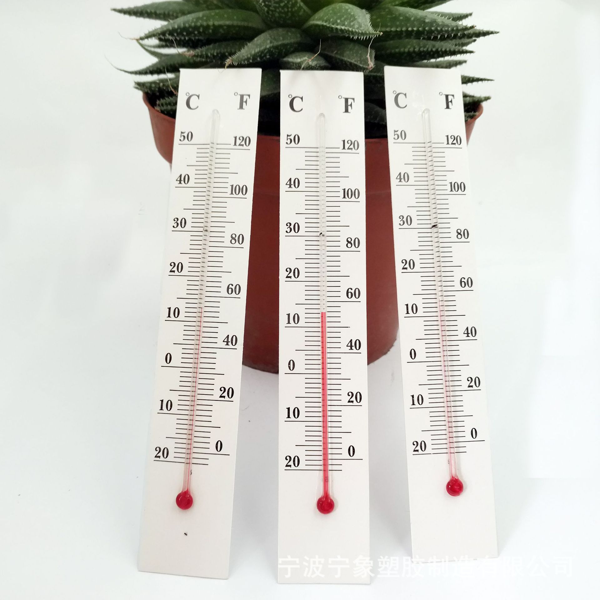 专业生产纸板温度计大棚温度计养蚕学生专用工艺配件189*32mm