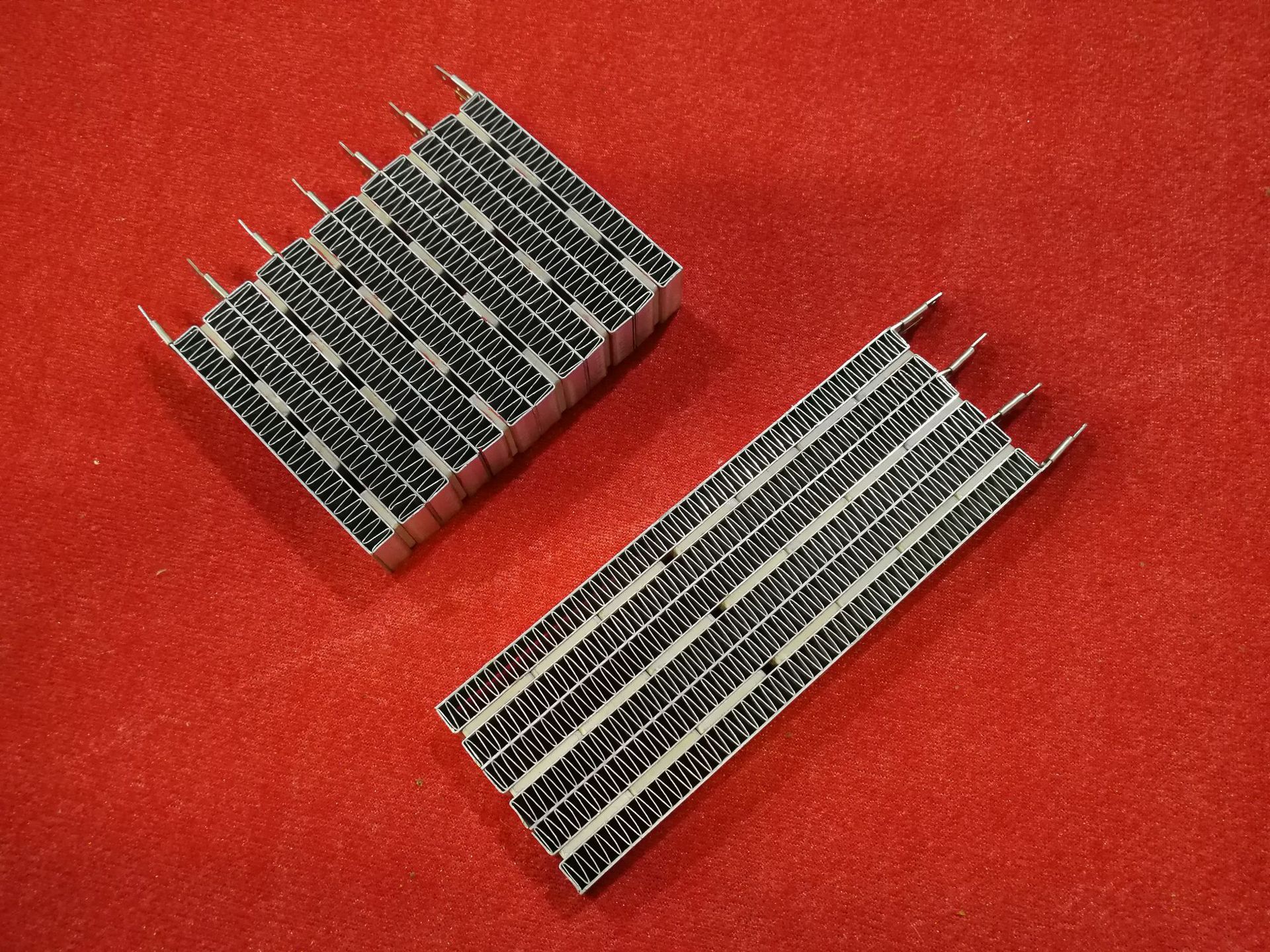 厂家直销ptc带电波纹加热器 ptc暖风加热翅片加热器 来样定做