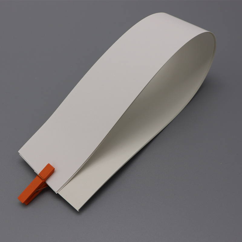 长条纸袜子腰封长方形纸卡通用可定制白色纸条