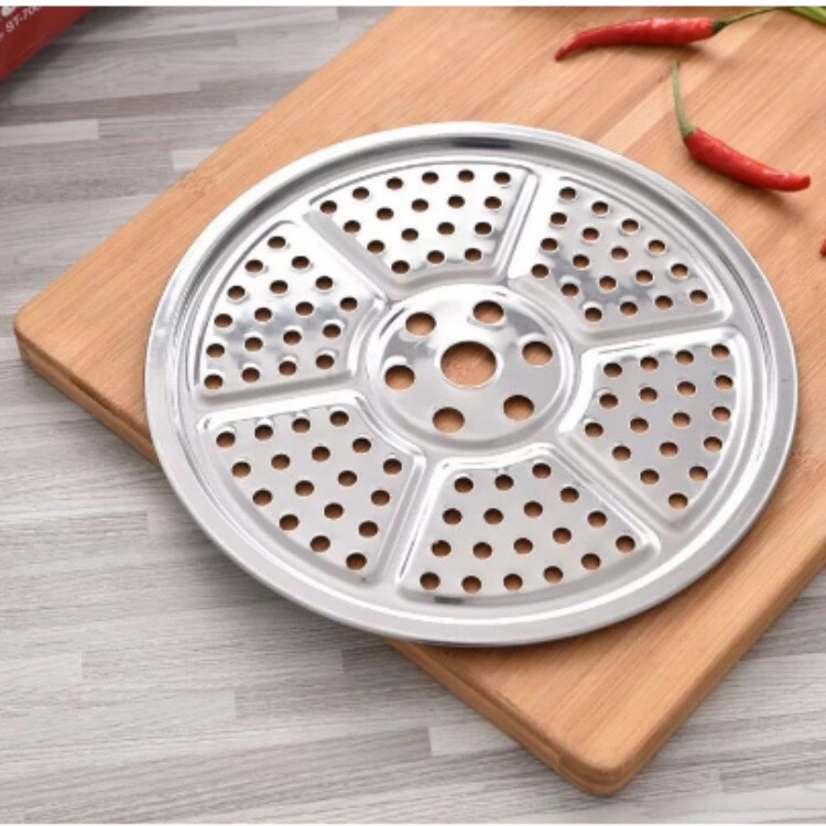 厂家直销跑江湖两元店家用圆形蒸片炊片多功能蒸笼蒸架蒸盘器配件