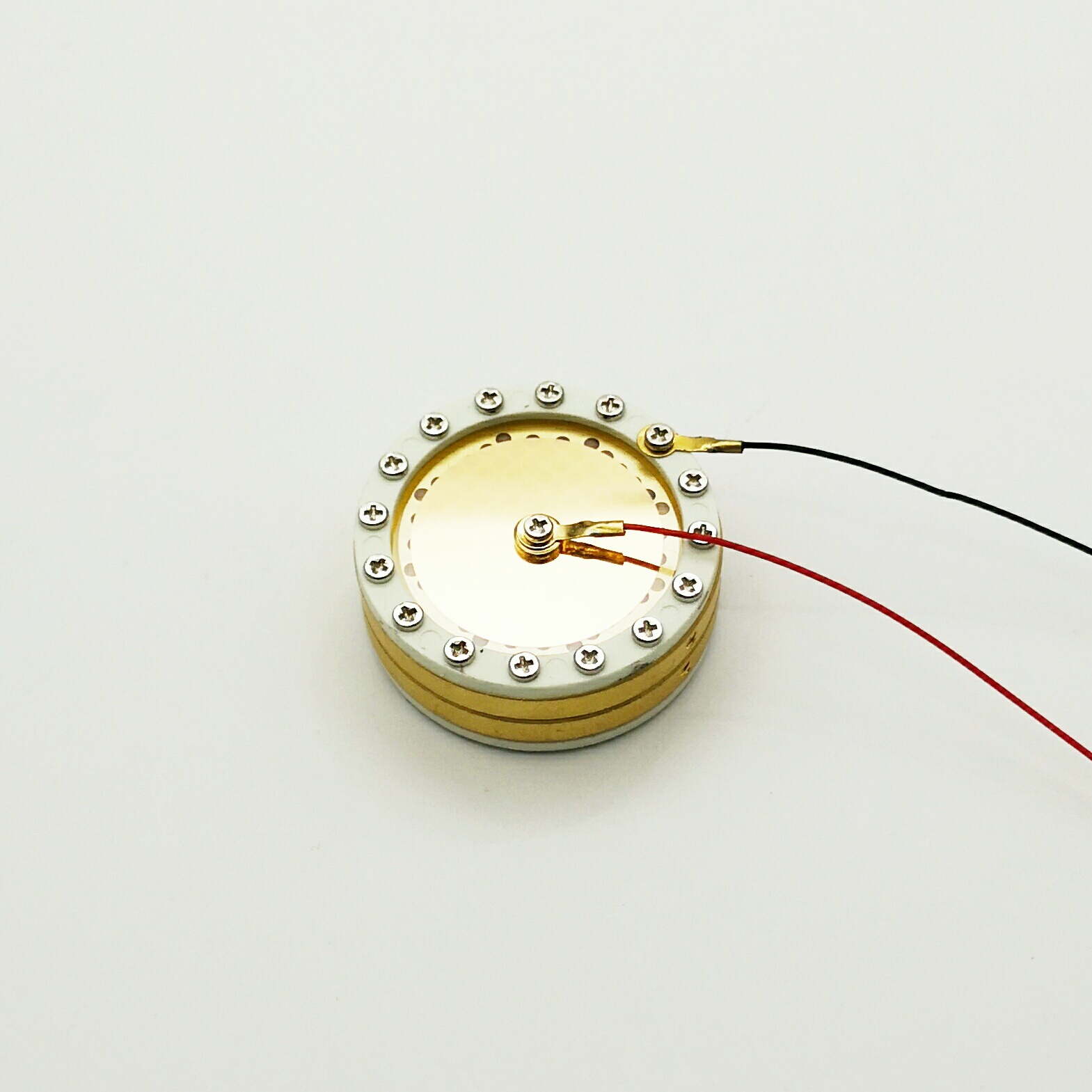 大振膜咪头中振膜镀金膜单指向34mm录音咪头