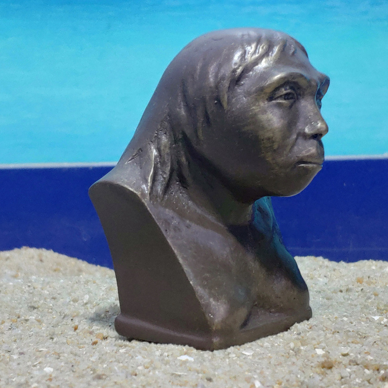 周口店猿人古猿人北京人猿原始 古代猿人远古人石器时代 沙具批发