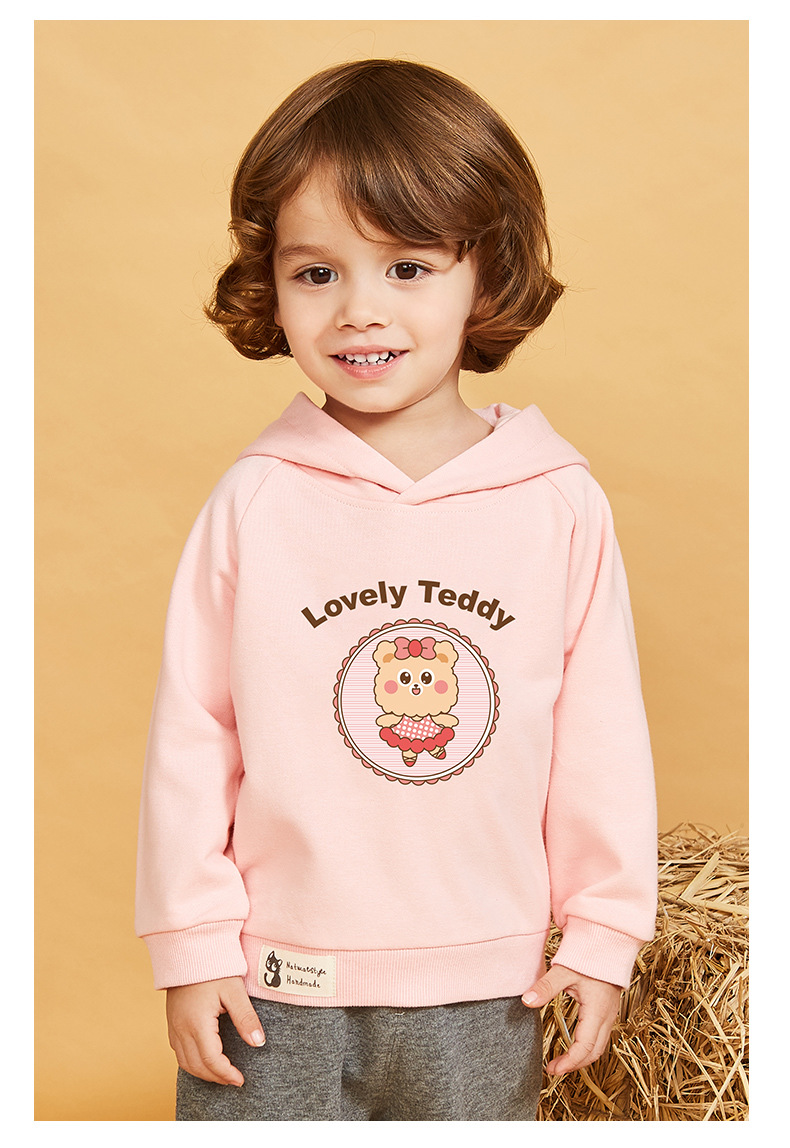 俞兆林童装儿童外套男女童开衫带帽卫衣拉链上衣中小童薄款