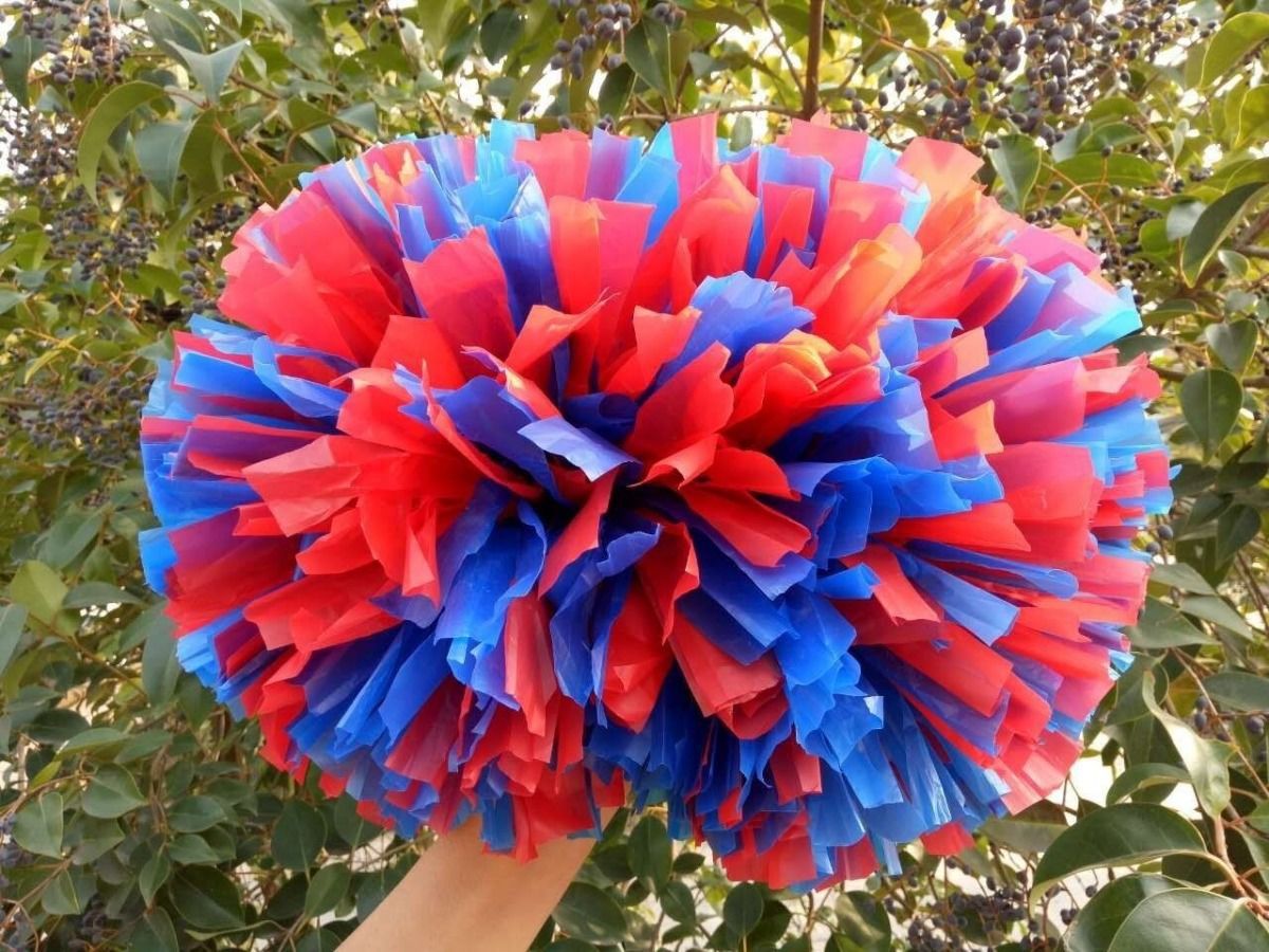 啦啦操花球亚光拉拉队手花啦啦队花球大号运动会健美操舞蹈球道具