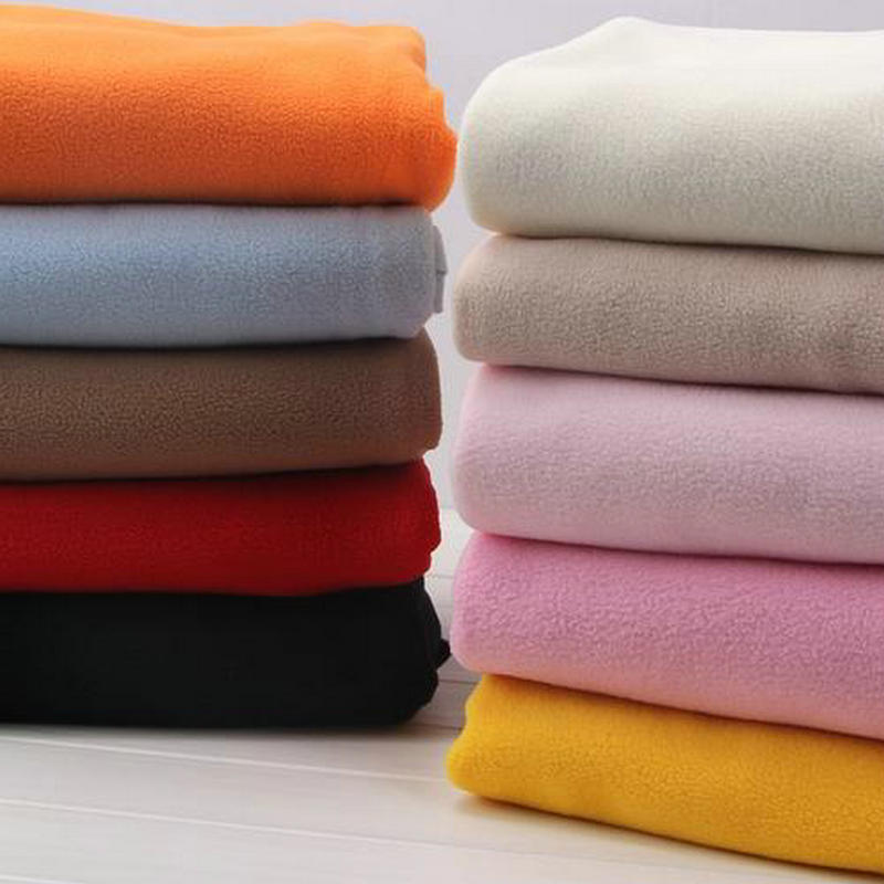 全涤摇粒绒 双面摇粒绒 双面绒布 校服面料 抓绒卫衣 冲锋衣面料