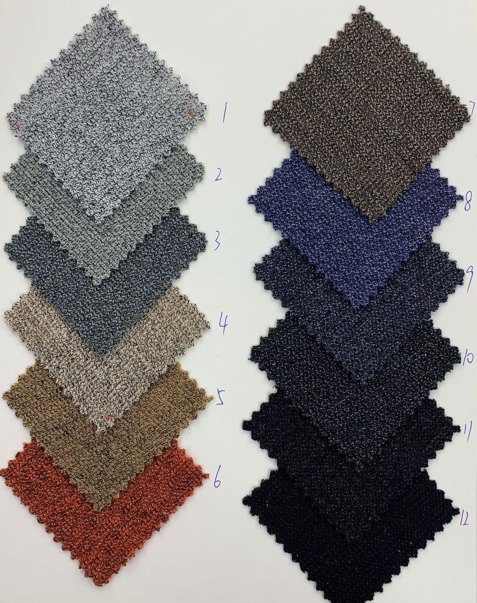 粗针蚂蚁布料 粗针针织面料 秋冬针织毛衣针织打底衫外套面料批发