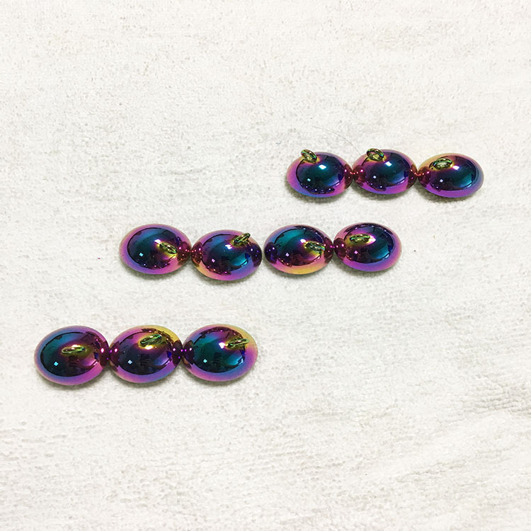 电镀加工厂 彩虹色电镀加工 五金七彩电镀 镀铬加工 幻彩电镀