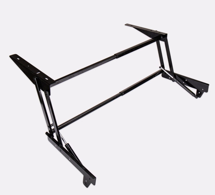 多功能可折叠伸缩茶几餐桌升降器单用带缓冲液压杆可调节升降支架