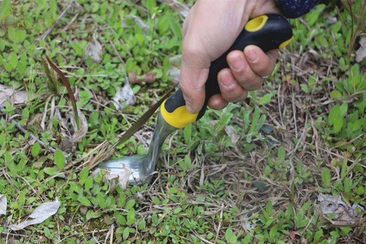 家用铝拔草挖草野菜神器松土起根器移苗起苗器手动除草园艺工具