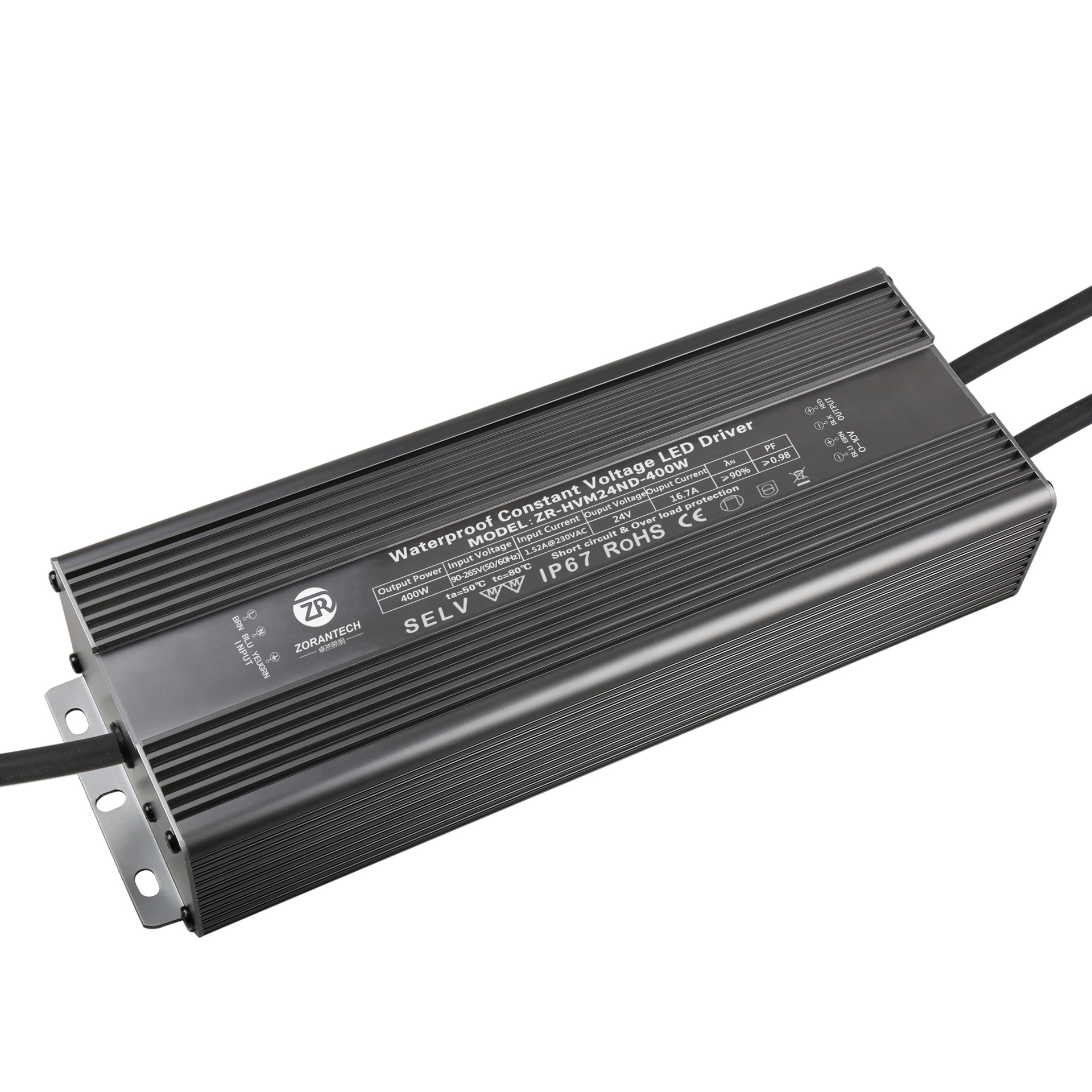 新款dali调光电源400w工矿灯智能led调光电源恒流dali电源调光器