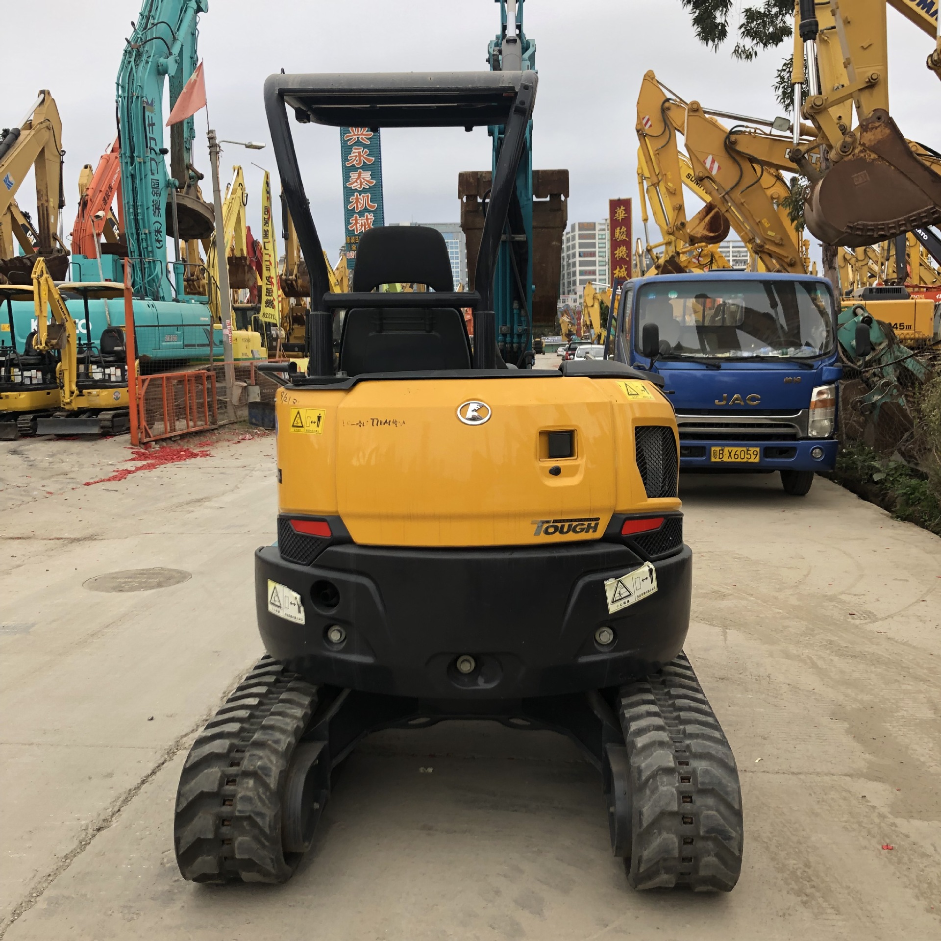 新款久保田30-6履带式上水挖掘机香港报关二手久保田准新微型挖机