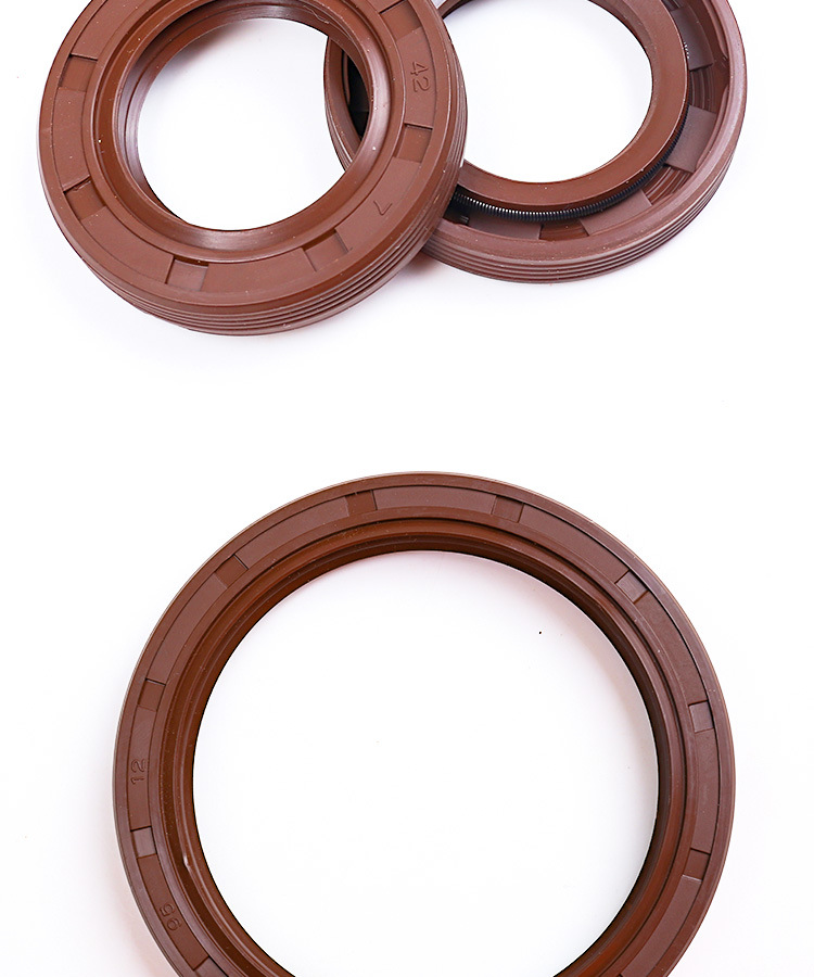 tg外螺纹三唇密封高温fkm氟橡胶骨架油封tc耐腐蚀酸碱骨架密封圈