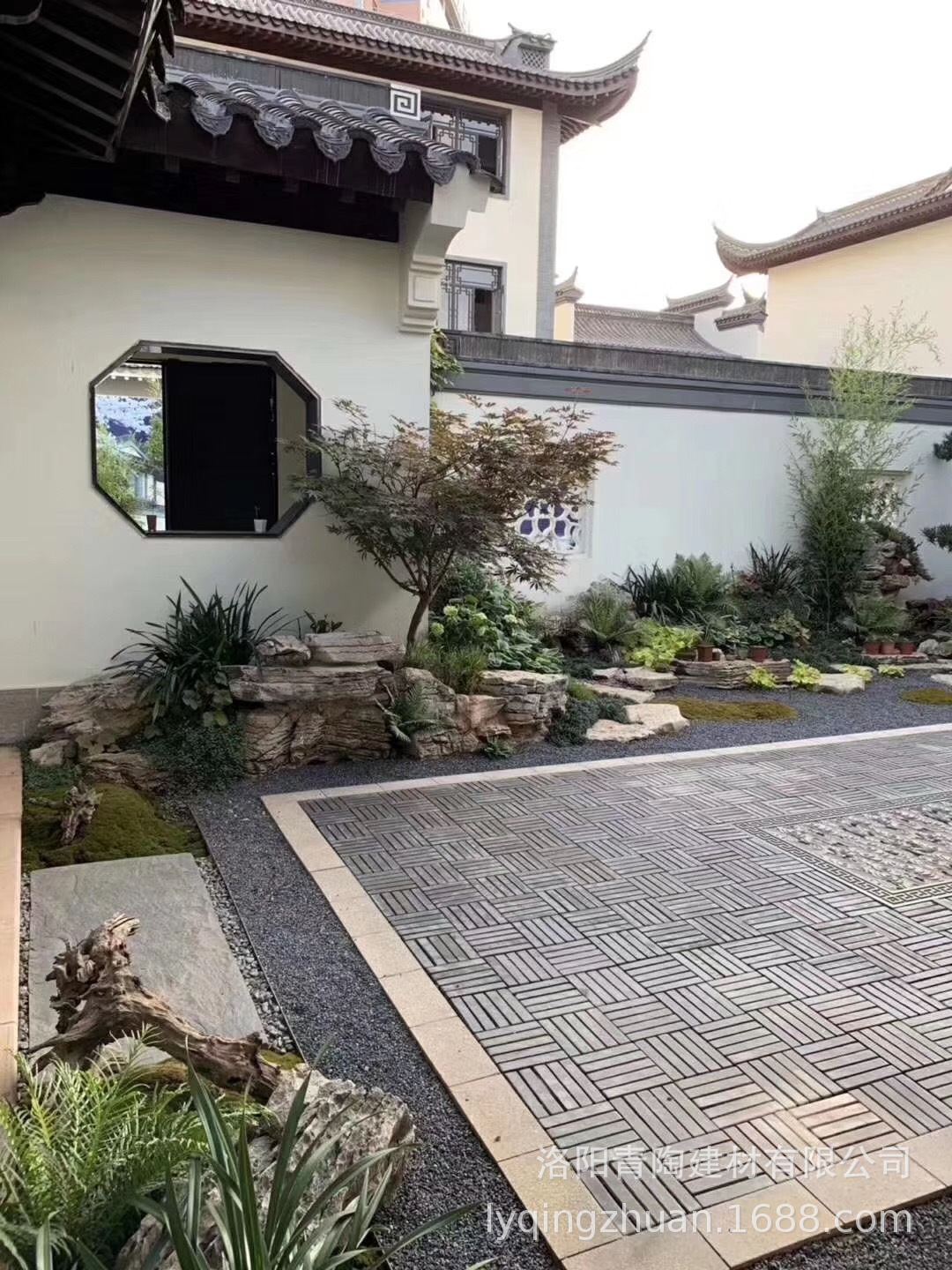 古建筑青条砖批发传统工艺典雅广场四合院中式装修地面墙面质量高