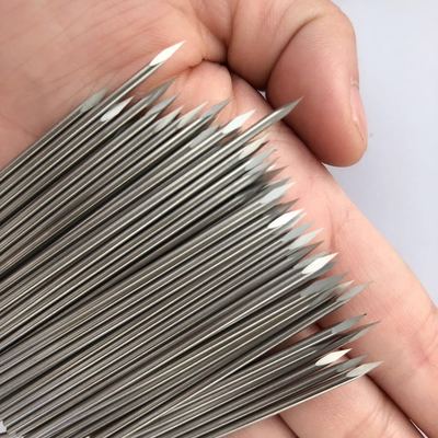 医疗实心穿刺针 麻醉穿刺针 实心磨尖微细精密不锈钢针 三菱针