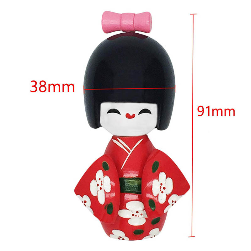 日本和服娃娃树脂卡通玩偶精品家居摆件日式杂货小礼品商务定制