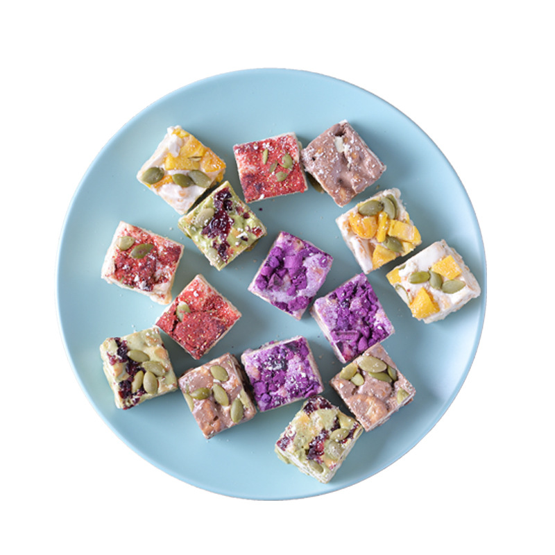 雪花酥饼干500g散装牛轧糖拉丝奶酥手工糕点休闲零食厂家景区批发