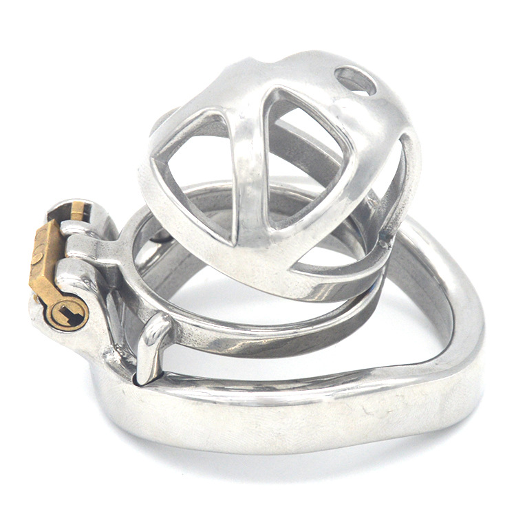 frrk男用不锈钢阴茎锁cb6000阳具锁金属贞操装置jj笼成人情趣玩具