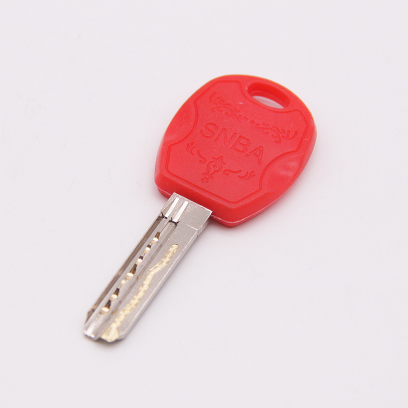 批发防盗门锁芯超c级全铜ab纯铜大门锁芯 通用型指纹锁七彩铜钥匙