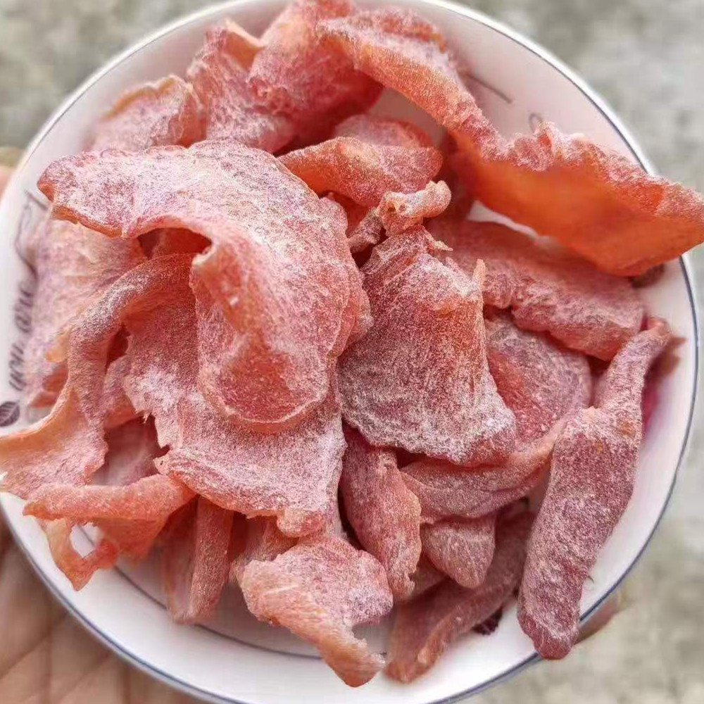 盐津桃条干 无核水蜜桃干 盐津桃肉 蜜饯水果干10斤装