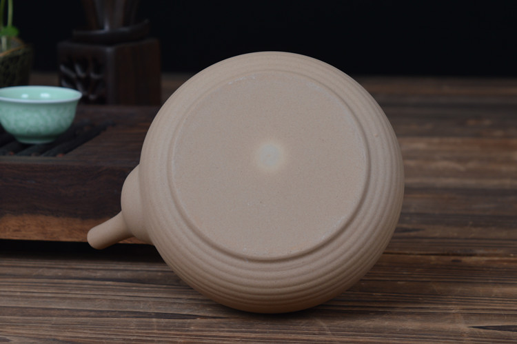 黄陶泥纯色天然无釉陶瓷烧水壶明火电陶炉通用耐高温防爆裂煮茶壶