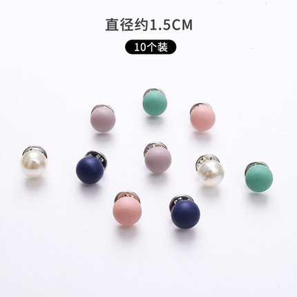 Brooch Female Pin Fixed Clothes Decorations Creative All-Match Anti-Unwanted-Exposure Buckle Cute Japanese Style Neckline Corsage Accessories