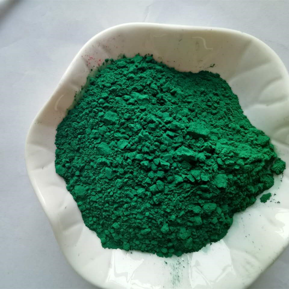 厂家氧化铁绿 氧化铁绿 彩色地砖瓦制品用涂料铁绿