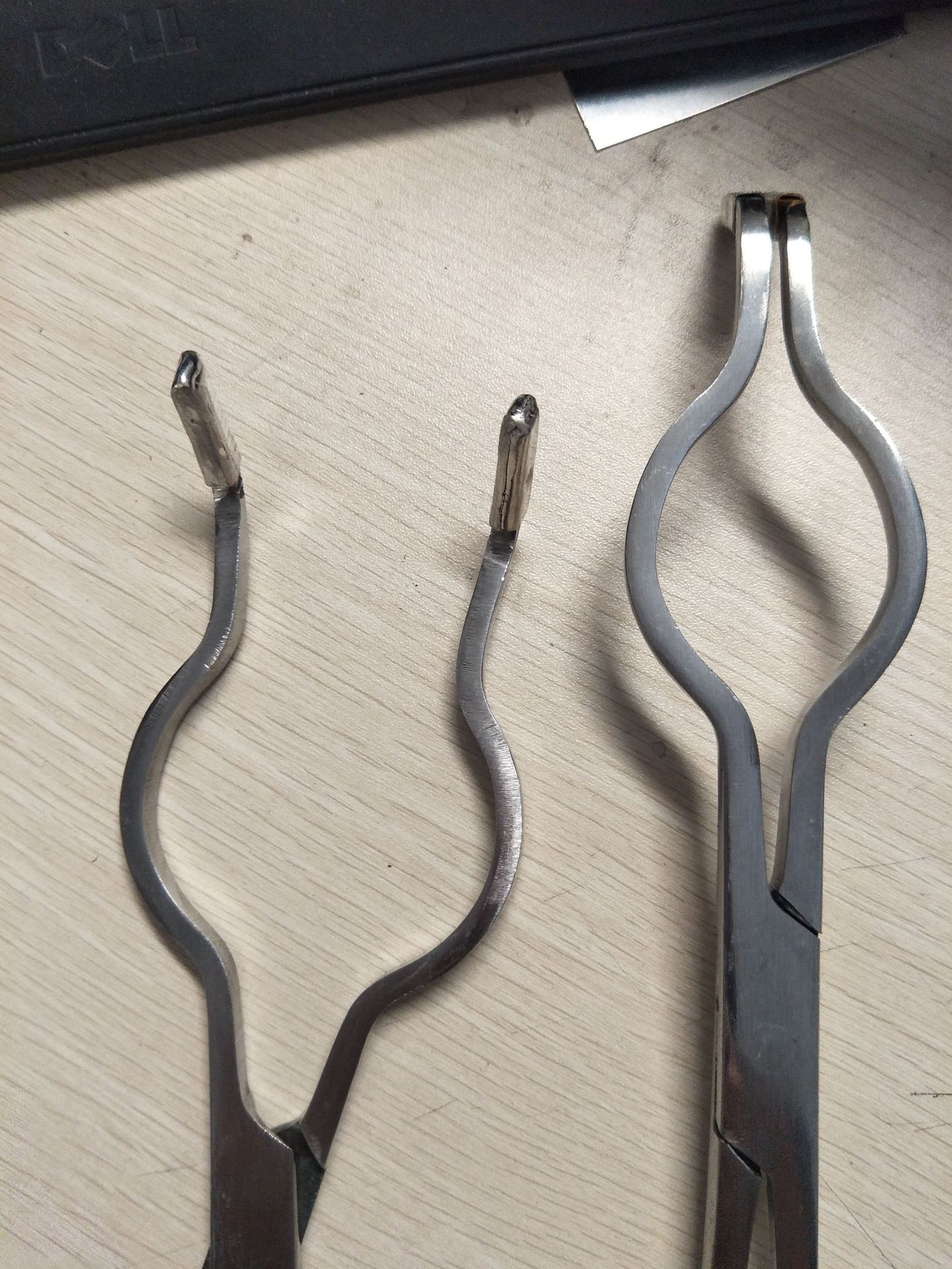 pt包头坩埚钳 24寸 60cm铂金包头钳,包头坩埚钳