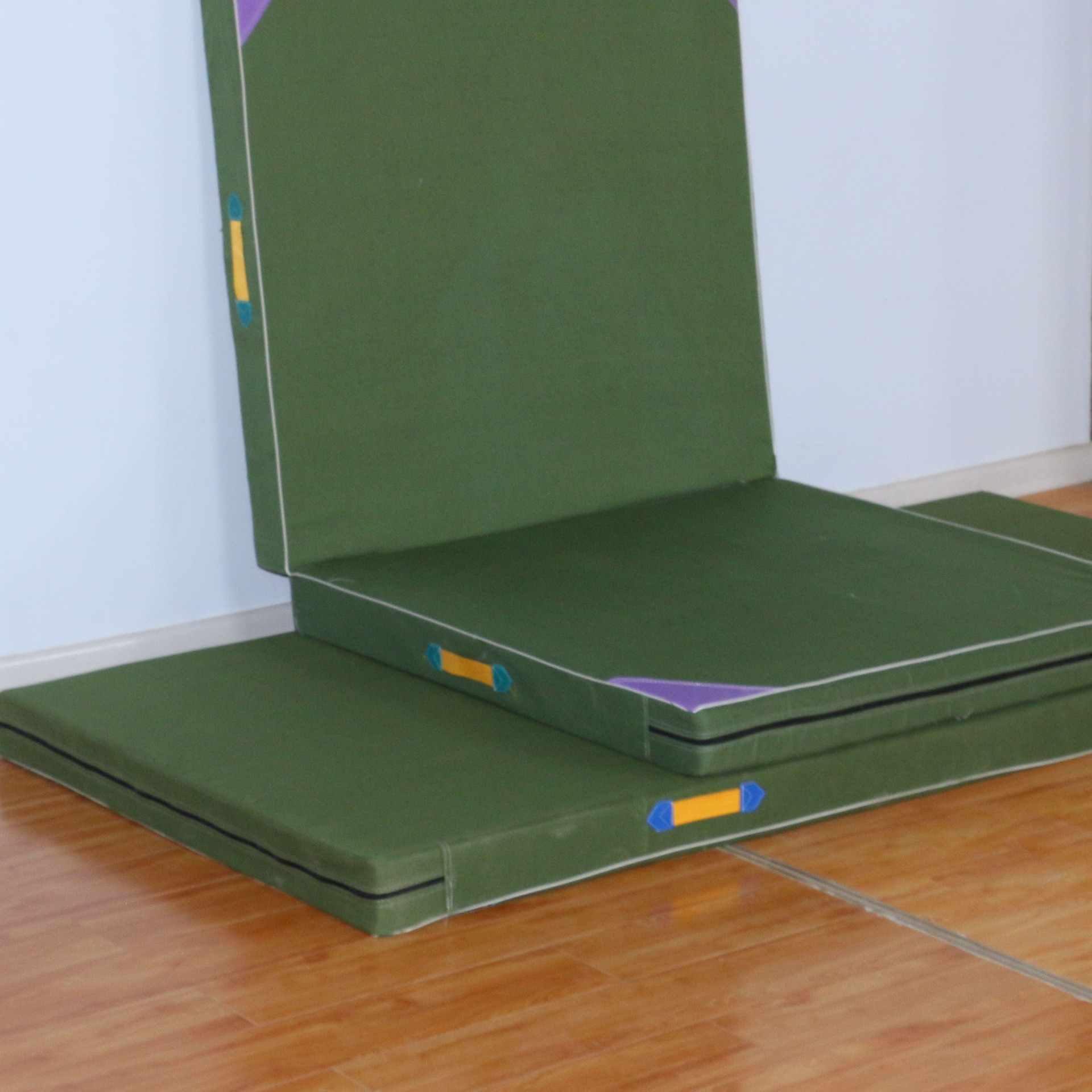 大小折叠体操垫 跳高垫海绵舞蹈垫子 仰卧起坐海绵垫批发 可定制