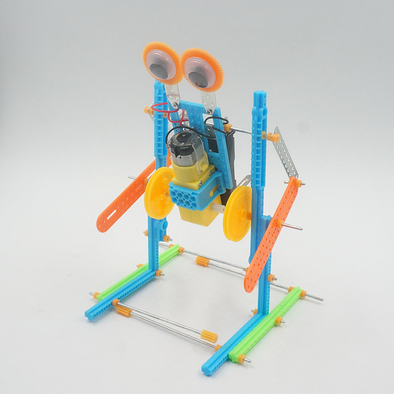 双足行走机器人 遥控会走路线控提高孩子动手能力远离电视 小制作