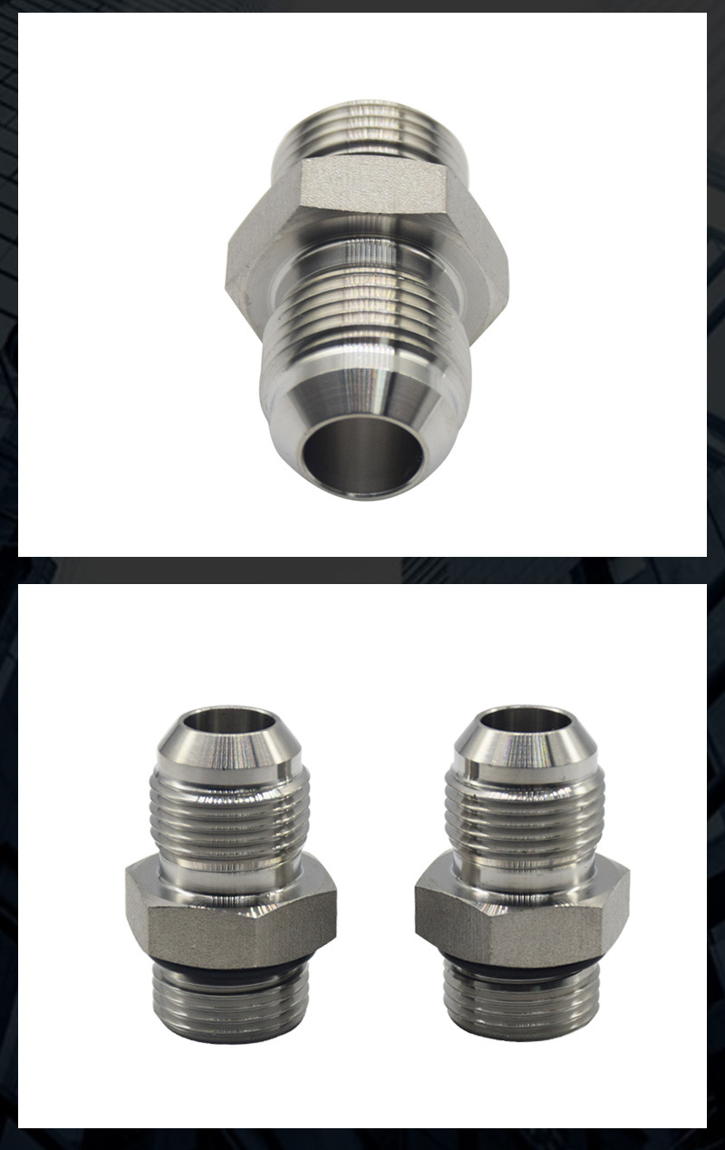 厂家直销 耐腐蚀304不锈钢液压油管接头 1jo-10-10转变直接头