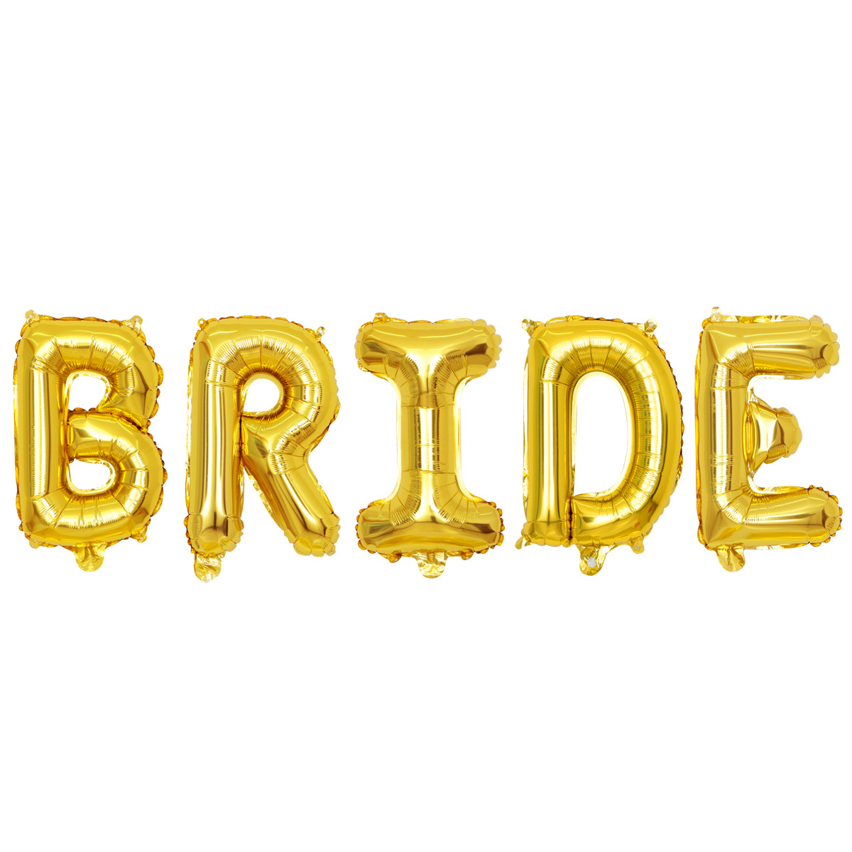 16寸bride字母气球套装 英文新娘铝膜气球套餐 婚礼装饰气球 批发