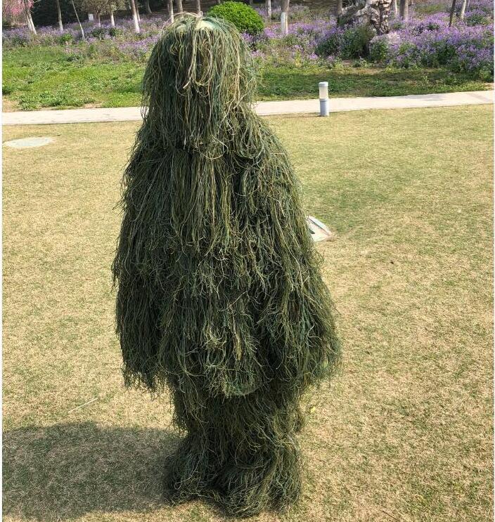 毛丝儿童吉利服丛林迷彩吃鸡伪装服吃鸡同款狙击手伪装