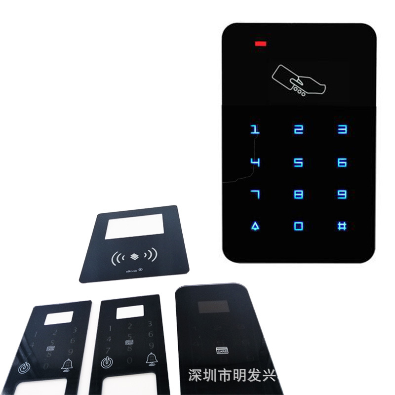 智能门禁 智能开关面板 音响 洗衣机 电磁炉 油烟机钢化玻璃面板