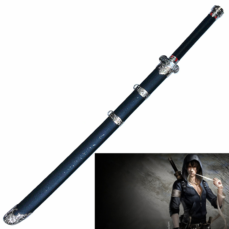 盗墓笔记周边道具黑金古刀小哥张起灵武器cosplay动漫刀剑纯木制