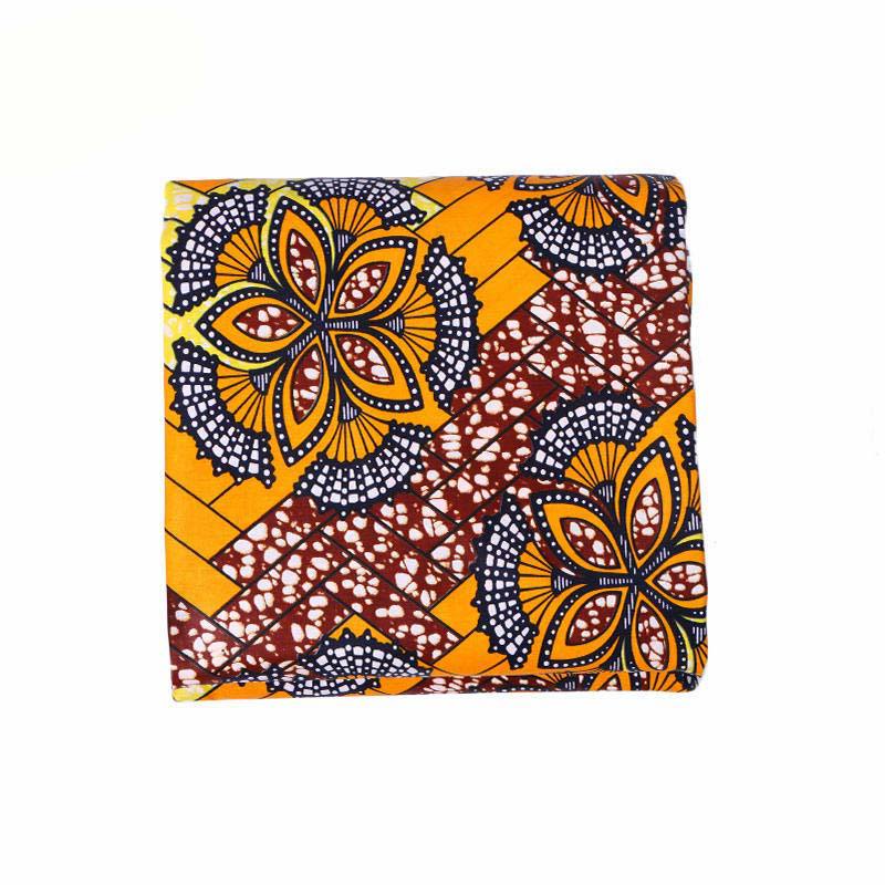 Foreign Trade Cotton African Cerecloth African Printed Fabric Artificial Wax Duplex Printing African Ethnic Clothes Fabric