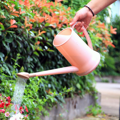 园艺洒水壶养花工具塑料长嘴浇花喷水壶花洒2l喷壶喷雾器