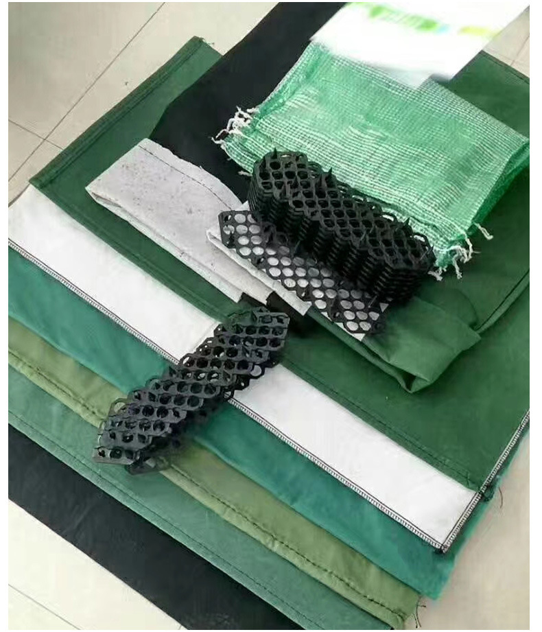 生态袋绿化护坡强度高生态袋连接扣长丝生态袋草籽生态袋