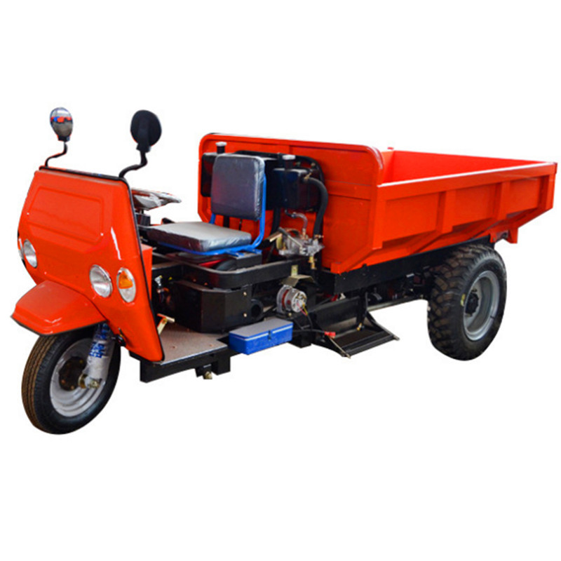 新式农用小型柴油三轮车厂家 工程拉沙农用三轮车图片 襄阳三轮车