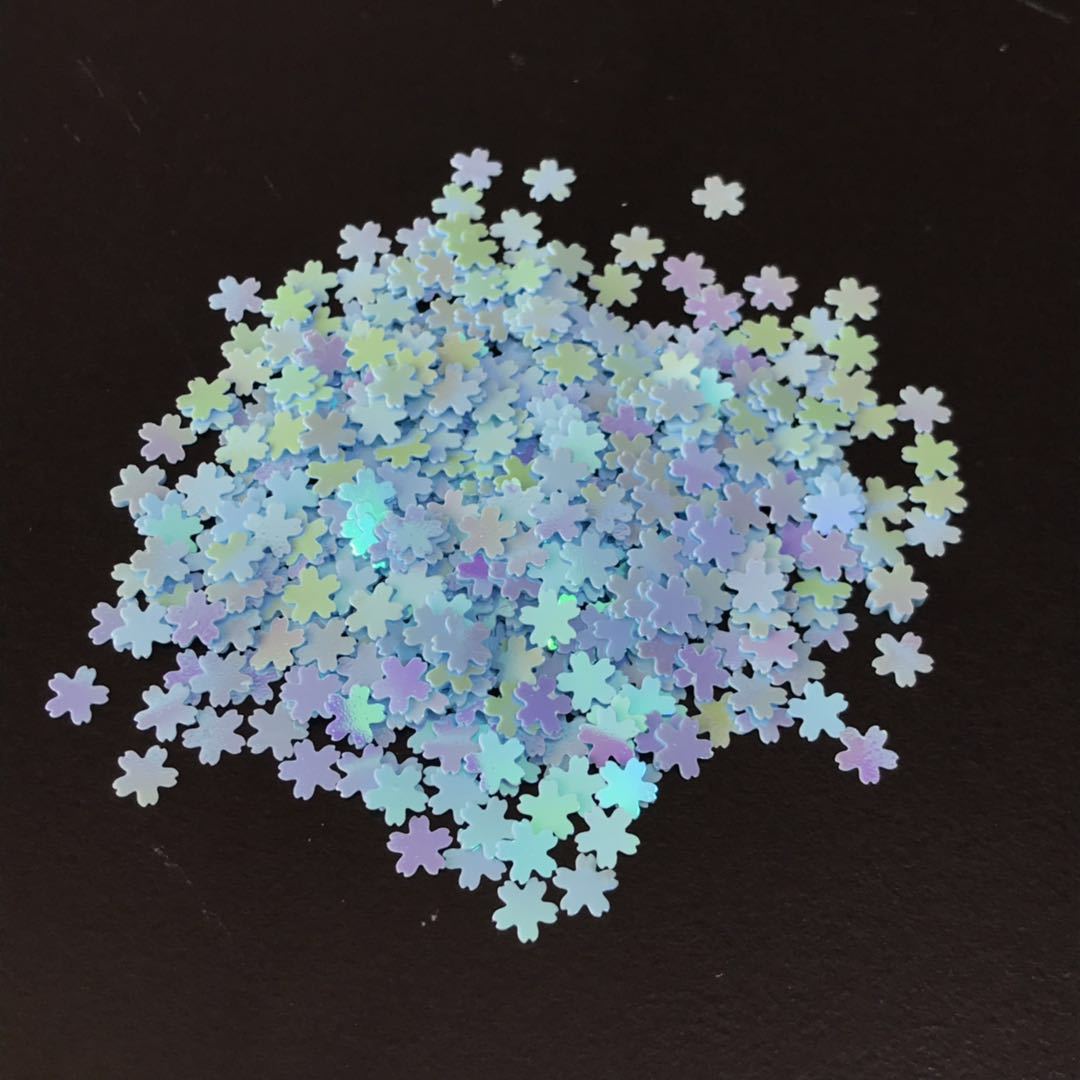 彩色亮片pvc珠片 滴胶填充物手工饰品配件 服装婚纱辅料 厂家批发
