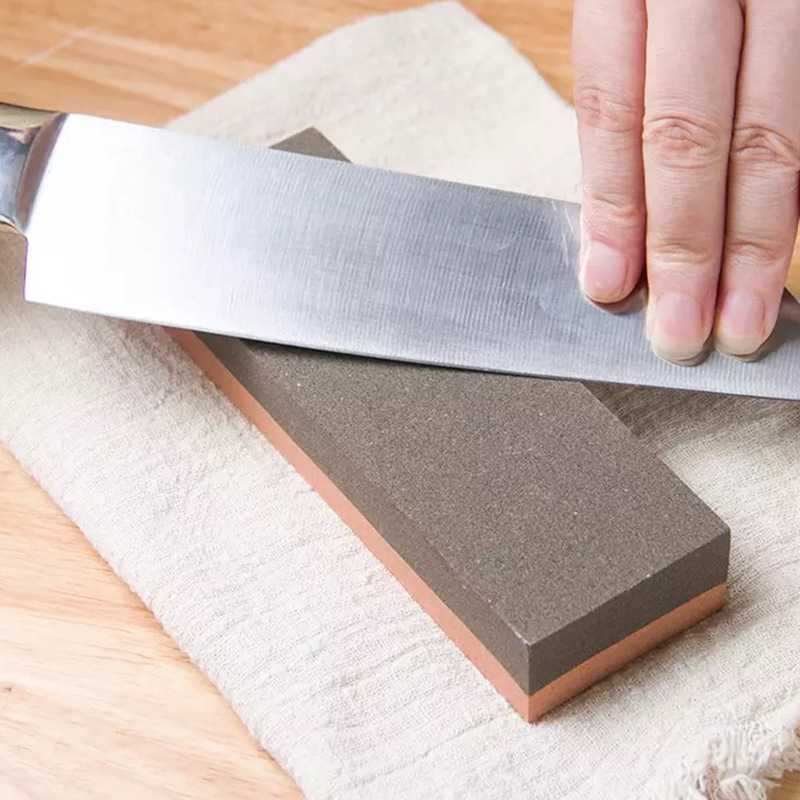 echo日本磨刀石家用双面磨刀器粗磨细磨刀具开刃油石两用磨刀棒