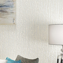 现代简约纯色素色植绒电视背景壁纸卧室无纺布竖条纹客厅满铺墙纸