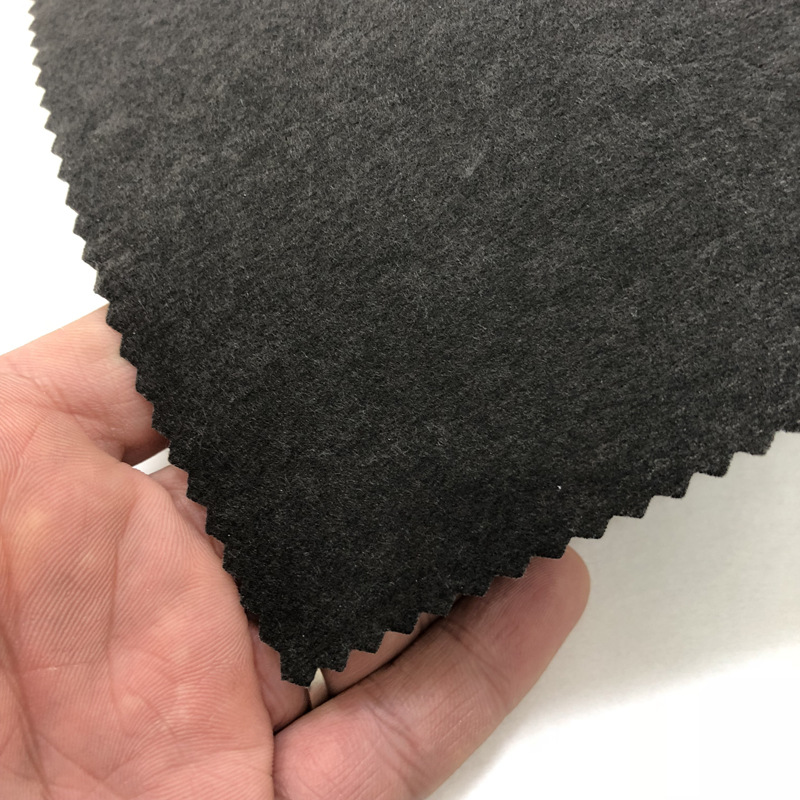 1070bk黑色高克重涤纶无纺布 化学法无纺布 耐高温无纺布