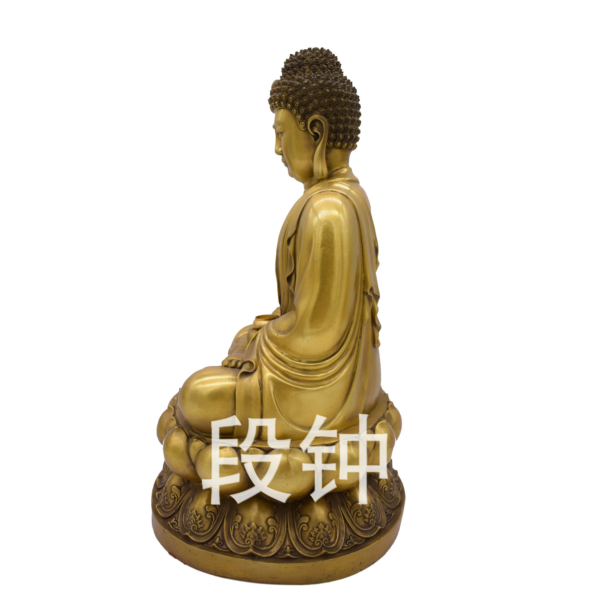 祥狮工艺 纯铜如来佛祖释迦牟尼阿弥陀佛摆件 佛像佛具用品