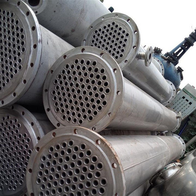 二手列管式冷凝器 蒸汽热交换器不锈钢列管式冷凝器设备厂家转让
