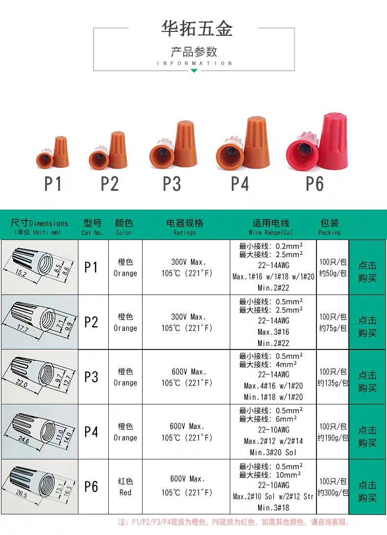 中山市 是否进口 否 品牌 jingute/紧固特 系列 接线端子 型号 接线帽