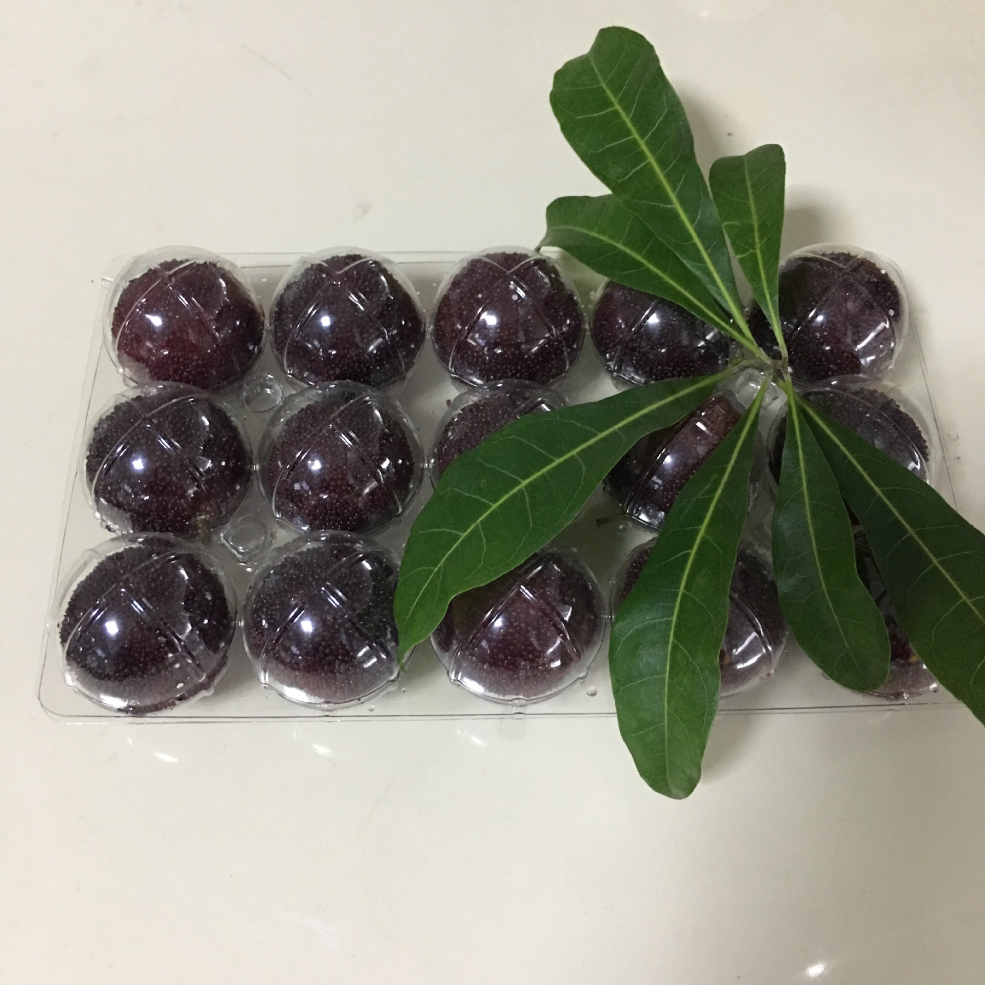 杨梅快递吸塑托盘东魁杨梅冷藏包装盒吸塑水果打包盒厂家批发定制