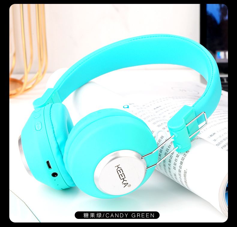 奇卡头戴式耳机蓝牙耳机无线头戴式音乐耳机蓝牙电商跨境头戴耳机